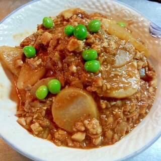 大根の肉みそ煮(麻婆大根風)